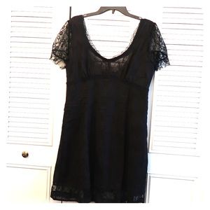 Vestido corto negro /// black short dress